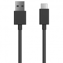  Ladekabel USB-C - USB-A  33 cm schwarz 