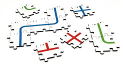 Holzpuzzle für Ozobot - Color Set