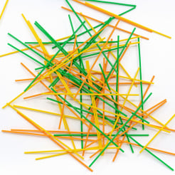 3Doodler Ersatzmine ECO-PCL für 3D-Stift Start+ 75 Stück - orange, gelb, grün