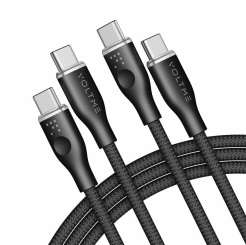 Voltme Powerlink Rugg Series CTC 5A/100W 1,8m (schwarz) - Ladekabel
