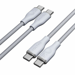 Voltme Powerlink Rugg Series CTC 3A/60W 1,0m (grau) - Ladekabel