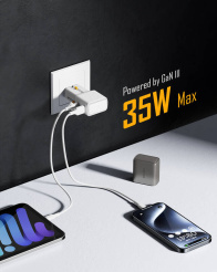 Voltme VITO Go EzTravel Travel Charger 35W (white)
