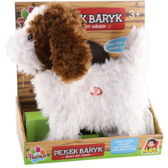 Gassi gehender Hund - 28 cm