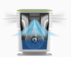 Venta AH735 AeroStyle Kompakt Luftbefeuchter schwarz