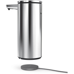 Simplehuman 414ml + Schwammhalter - glänzender Edelstahl
