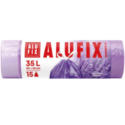  Müllbeutel 35L mit einziehbarem Band mit Lavendelduft 