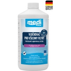 mediPOOL Flüssiger Flockungsmittel für alle Filter, 1,0 l 