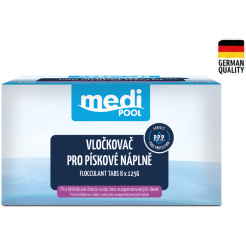 mediPOOL Flockentabletten 8 × 125 g, 1,0 kg