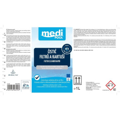 mediPOOL Rapid – Reiniger für Filter und Filterpatronen, 1,0 l