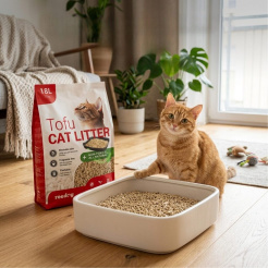 Reedog Katzenstreu „Tofu“ 18 l / 7,5 kg