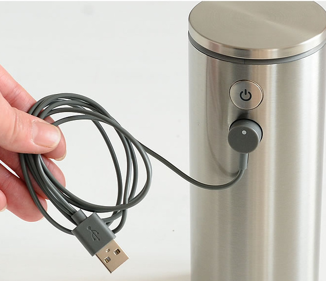 Ladekabel für Simplehuman Sensorspender - grey