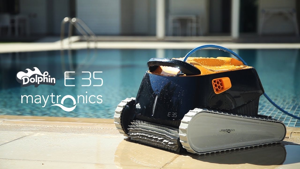 Vorstellung des Poolroboters Dolphin E35 - Retourenware