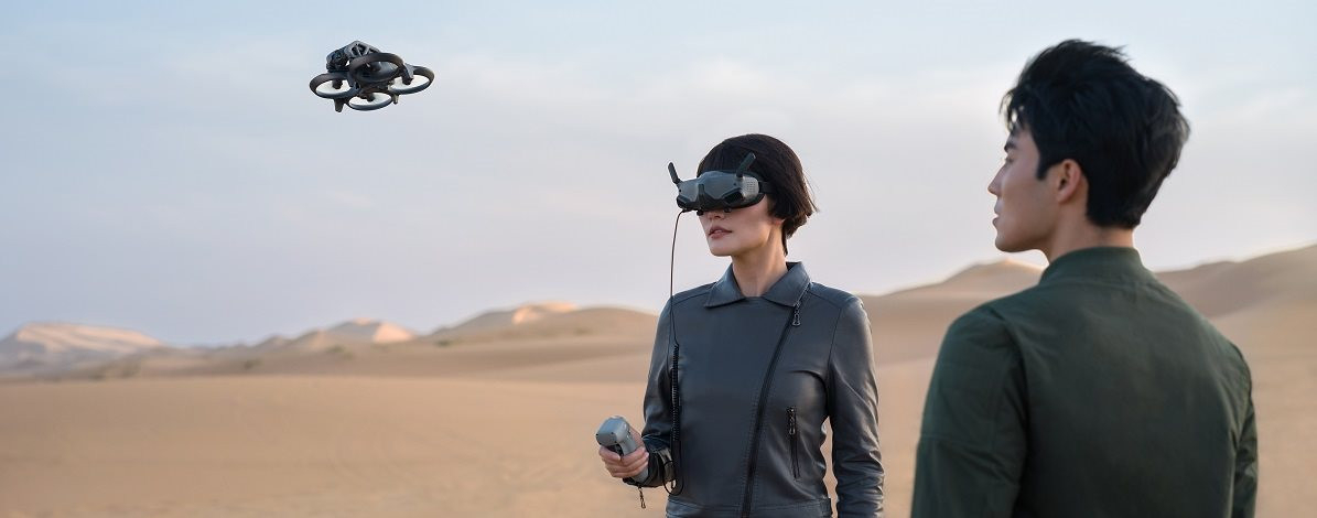 Mit der DJI Avata Pro-View Combo sind Sie auf dem besten Weg zu einer reibungslosen Aufnahme