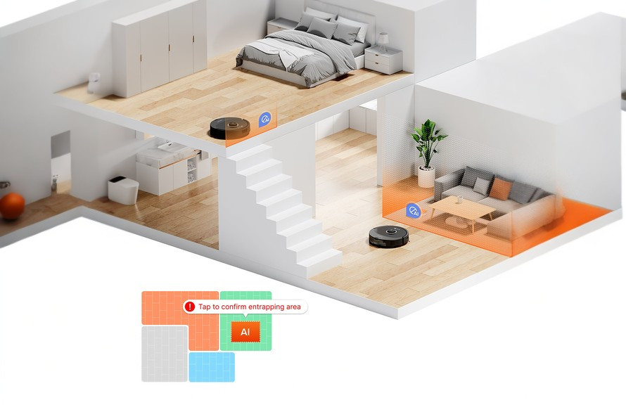 Weicht Hindernissen mühelos aus