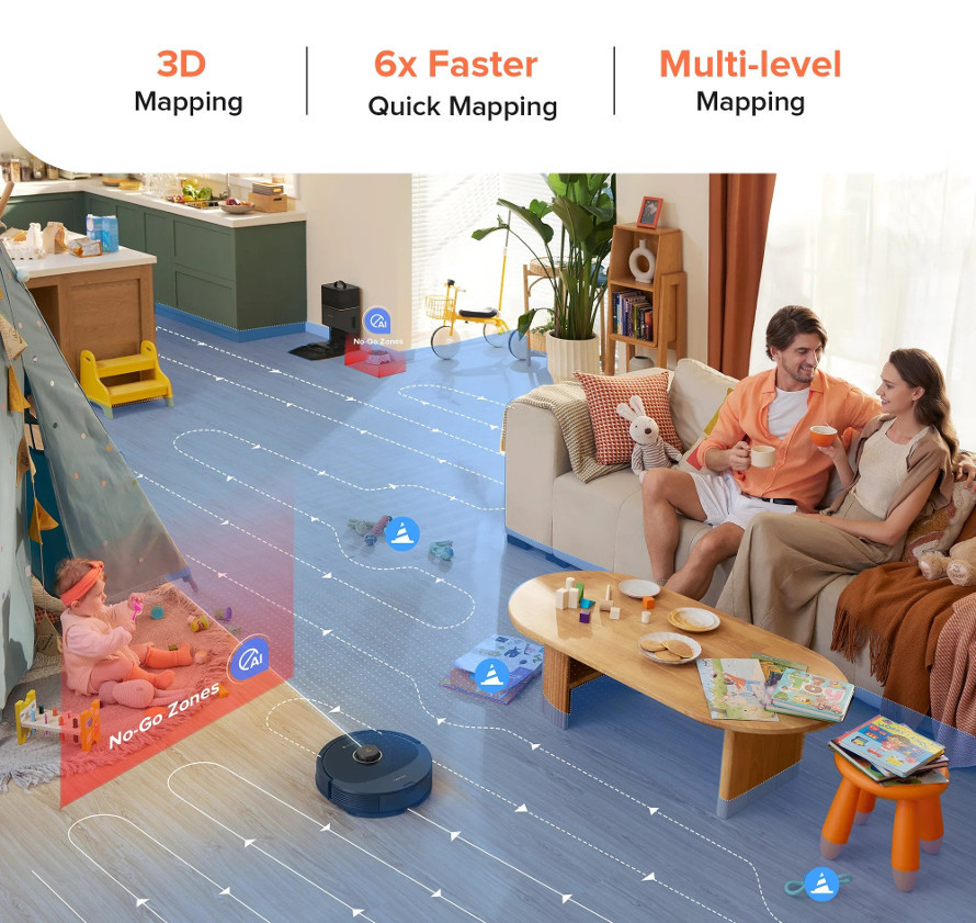 Präzise Kartierung mit Lasernavigation