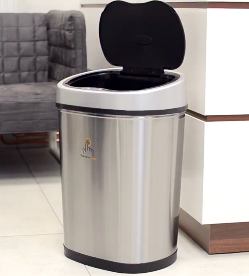 Helpmation Abfalleimer mit Infrarotsensor Oval (40 L)
