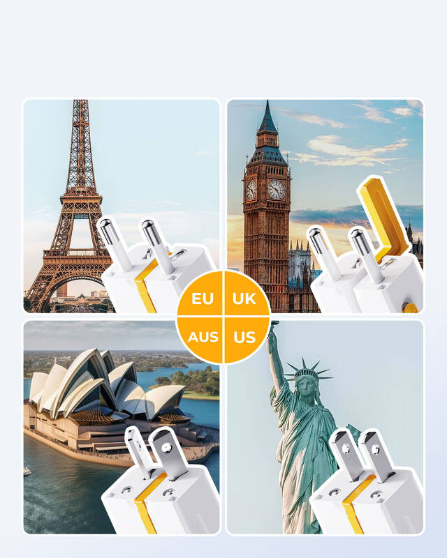 Reiseadapter Voltme VITO Go EzTravel 35W