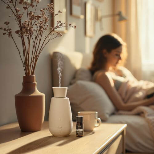 Bis zu 10 Tage Aromatherapie mit einer Batterie