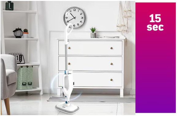 Aufheizzeit: 15 Sekunden