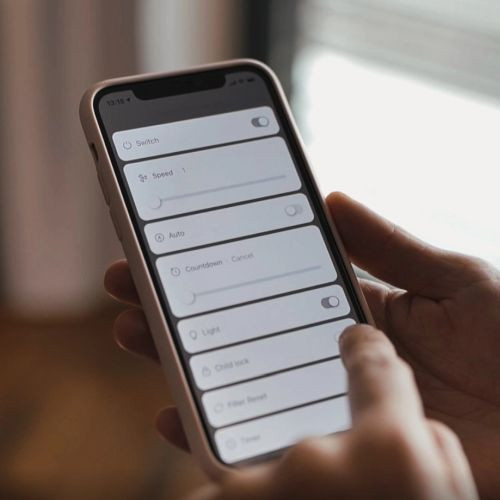 Steuerung der Raumtemperatur über die App