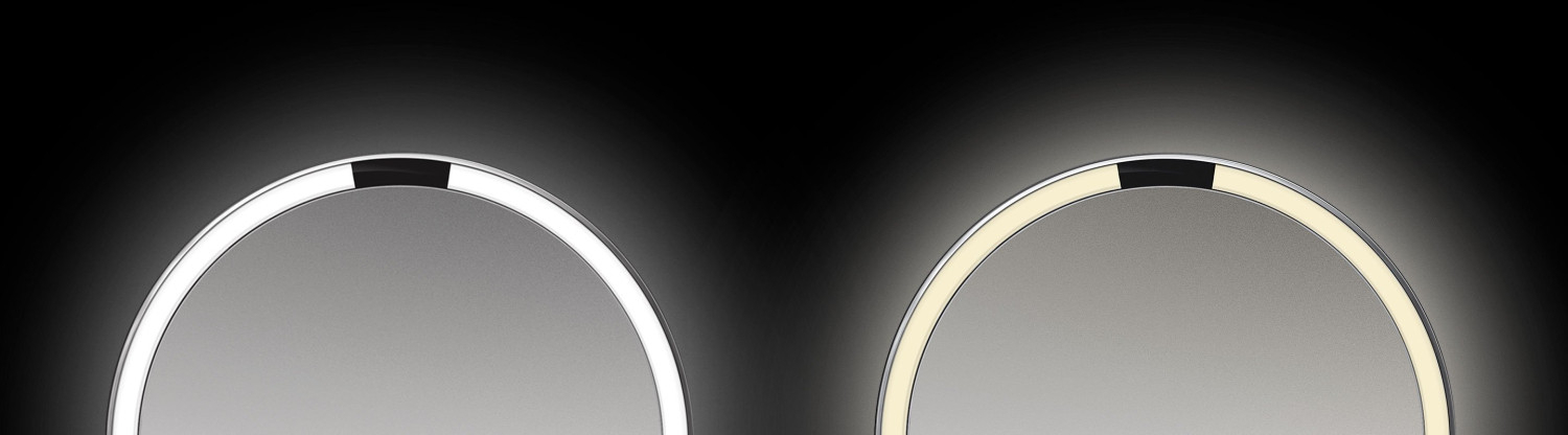 Zweifache Einstellung der Lichtfarbe