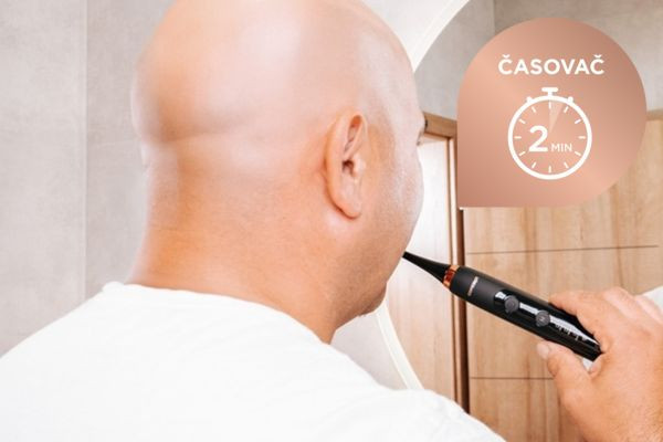 Der intelligente Timer behält die optimale Reinigungszeit im Auge