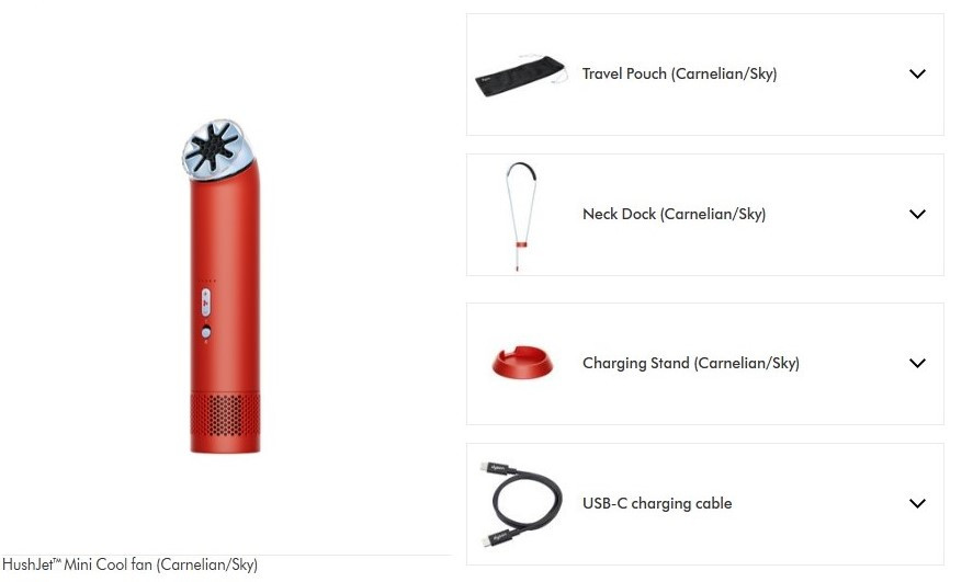 Komplettpaket mit praktischem Zubehör